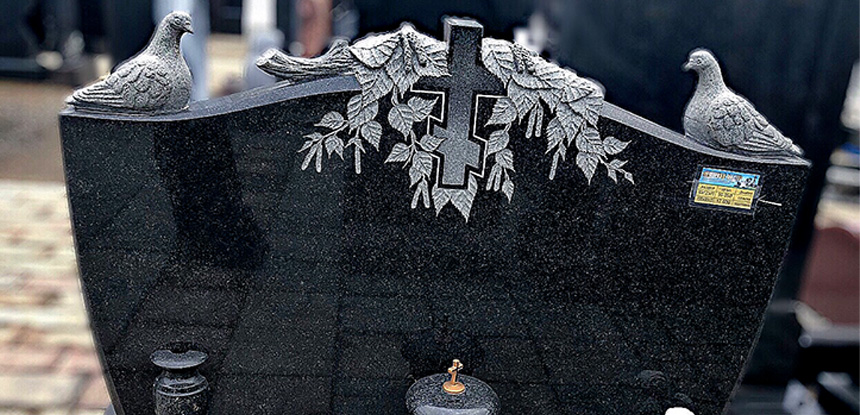 Значение символа голубя на надгробных памятниках