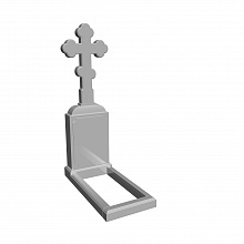 ПАМЯТНИК ИЗ ГРАНИТА: КРЕСТ 3 ВЫСОТА 163 СМ